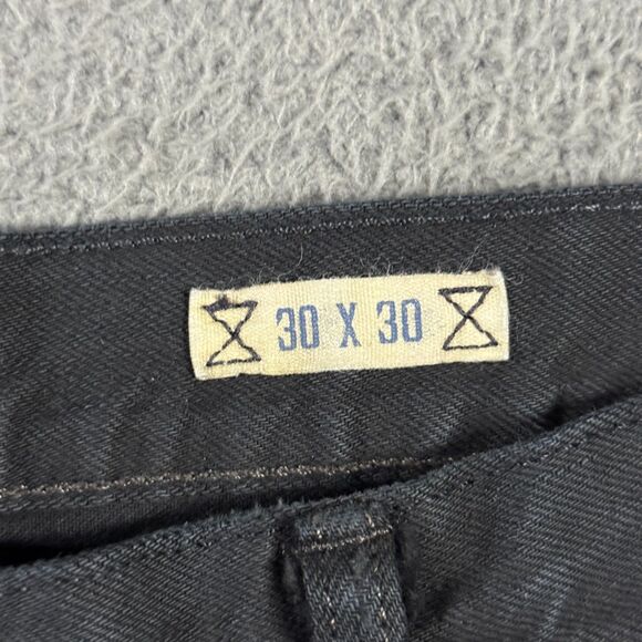 Polo Ralph Lauren Jeans Mens 30x30 Black 867 Classic Fit Denim Pants Preppy - Picture 3 of 16